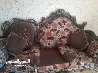  4 كنب خشب مستعمل
