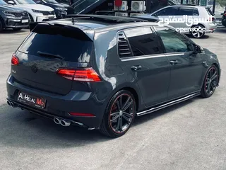  3 جولف Golf Tsi MK7.5 موديل 2018  بحالة الوكالة تسيير 2021  السيارة فللل اضافات