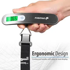  6 جهاز قياس وزن حقيبة السفر - ماركة FOSMON العالمية