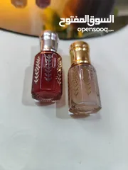  2 عطور وبخور  زيتية ومركزة بثباتية وفوحان