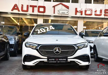  17 مرسيدس اي كلاس 2024 Mercedes E200 Mild Hybrid AMG Kit Night Package كفالة + عقد صيانة من الوكالة