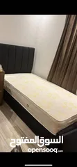  2 سرير ين بالمراتب بحالة الجديد للبيع مقاس 120سم