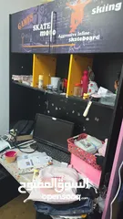  4 غرفة نوم بنات ومكتب وطاولة وسط بسعر مناسب