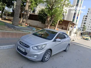  1 هونداي اكسنت ديزل 2015 جير عادي بسعر حرق 39000 البدل وارد اصل برايفت