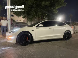  10 Tesla model 3 stander plus 2023  تسلا مودل  3 ستاندر بلس 2023 فحص كامل 7 جيد ونظيفة جداً