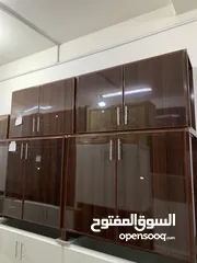  1 Aluminum kitchen cabinet new making and sale خزانة مطبخ ألمنيوم صناعة وبيع جديدة