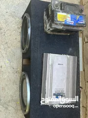  2 سستم زلزال صبين صب سوني2000w وصب كنود1000wوجهازين جهاز بوشمن الشعله 900w power pacousLlk750wبطاريه