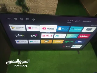  4 شاشات للبيع احجام 50 و 43 بوصه