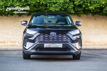  1 Toyota RAV-4 2.5L Hybrid AWD 2022/ تويوتا راف 4 وارد الشركه صيانه الشركه