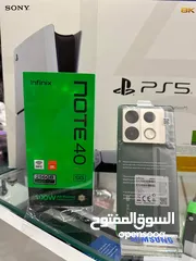  2 مستعمل ايام Not 40 pro plas 5G رام 24 جيجا 256 اغراضة والكرتونة الأصلية متوفر توصيل