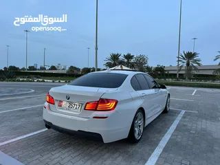  7 للبيع BMW 528 الموتر خليجي ((كيت M كااامل وكالة ))  موديل 2015