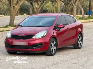  3 كيا ريو 2013  وارد الوكاله ممشى قليل بحالة الشركة  فحص كامل