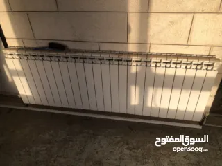  14 ماطور تدفئة مركزية مع خزان سولار مع الراديترات (المشعاعات)