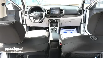  12 Cars for Rent Hyundai-VENUE-2021-White