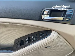  12 كيا اوبتيما بنزين 2014 فل بانوراما فحص كامل وارد الشركة بحالة الوكالة