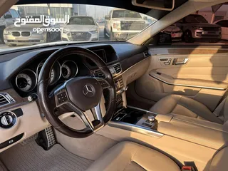  8 مرسيدس E350 موديل 2014 صبغ وكالة