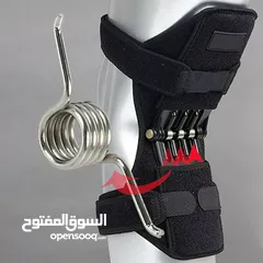  9 مشد الركبة الزنبركي رياضي طبي لدعم و تخفيف الضغط على الركبه قطعتين مشدات ركبه