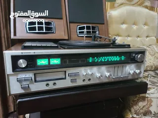  1 ستيريو نوع سانيو ياباني أصلي قديم جدا للبيع بسعر مغري