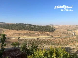  2 للبيع بيت ريفي تشطيب سوبر ديلوكس منطقة دحل (المدور) شرق جرش