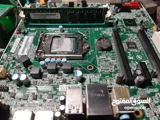  6 طقم كمبيوتر مكتبي للبيع: معالج Intel Core i5-4590 الجيل الرابع + مذربورد ASM LGA 1150 + رام 4GB DDR3