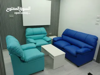  13 طقم كنب اداري بوليستر الدب الاصلي بسعر المصنع احذروا التقليد