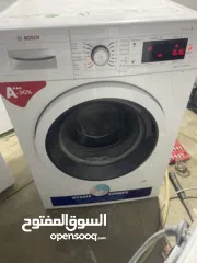  2 غسالة بوش 8 كيلو. شبه جديده
