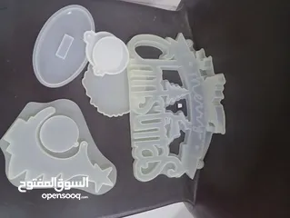  3 قوالب ريزن مع جميع الالوان بسعر 20 دينار  الموقع الحصن اربد