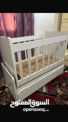  3 سلام تخت بيبي استعمل قليل جدا ما استعمل بحاله الجديد