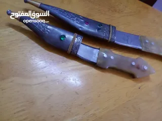  4 خناجر انتيكه عدد 4 الواحد 25