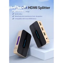  3 موزع شاشات HDMI Splitter 1x2