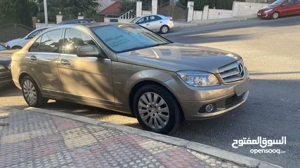  2 مرسيدس C200 2009 البيع بدون رقم