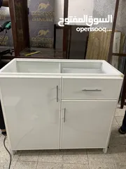  24 Aluminum kitchen cabinet new making and sale خزانة مطبخ ألمنيوم صناعة وبيع جديدة