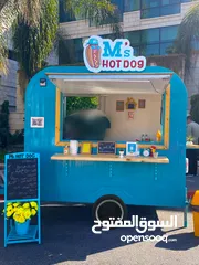  2 مقطورة طعام متنقلة