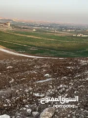  4 للبيع قطع مفروزة طريق الزرقاء اربد منطقة بلعما واصل خدمات