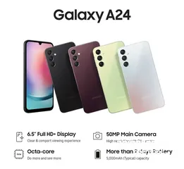  2 عرض خااص : Samsung A24 128gb  هاتف جديد ضمان وكيل سنه بأقل سعر من دكتور فون