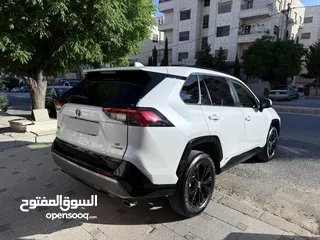  6 تويوتا راف فور 2023 SE جمرك اليوم فحص كامل عداد قليل بطارية ليثيوم4/4