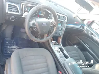  13 بسم الله ما شاء الله   فورد فيوجن 2017 لون خمري مميز للبيع ورقم مميز 7جيد فحص كامل للبيع