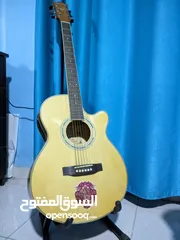  1 جيتار اكوستك مع مدخل جك  semcon electro acoustic guitar