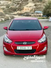  2 هيونداي اكسنت 2017 / سعر مميز وحررررق / فحص نخب/ لون مميز / فل اضافات بدون فتحة / ترخيص وتامين ساري