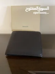  2 محفظة Rolex اصلي مستعمل (made in italy)