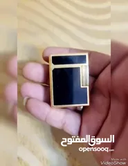  5 قداحة أس تي ديبون اصلي S.T.Dupont  فرنسيه  أصليه من النوادر بحالة الوكاله مع علبتها الاصليه ..