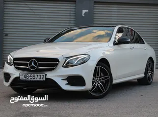  4 مرسيدس e350 2019 Amg kit night package بحالة الوكالة