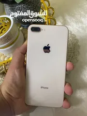  2 ايفون 8+ مستخدم بحالة منيحة