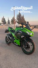 4 كاواساكي نينجا 400 بحالة الوكالة