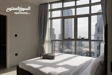  1 Luxurious Fully Furnished 3BR Apartment for Sale in Marina Wharf Tower with 4 Baths - 1541 Sqft