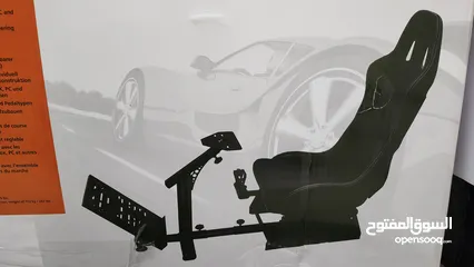  1 Playseat For Logitech Steering Wheel كرسي لألعاب قيادة السيارات