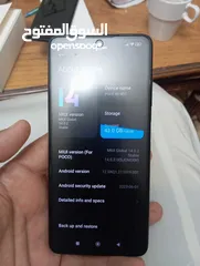  5 بوكو x3 nfc بحاله ممتازه