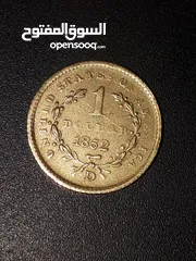  1 عمله واحد دولار امريكي عام 1852 مع حرف D  اقراء التفاصيل واذا عجبك السعر  مبروك على  صاحب النصيب
