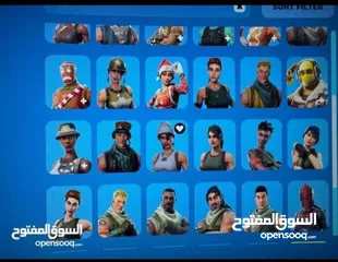  10 حساب فورت نايت نادر و عشوائي