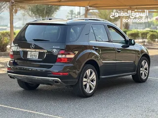  4 Mercedes ML500 2009